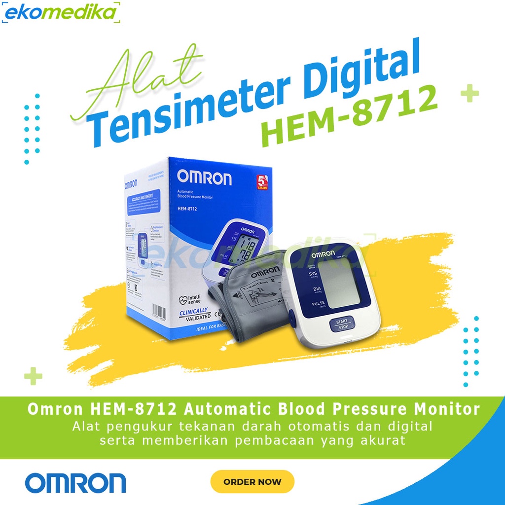 Jual Omron Hem Tensimeter Digital Alat Cek Tensi Darah Digital