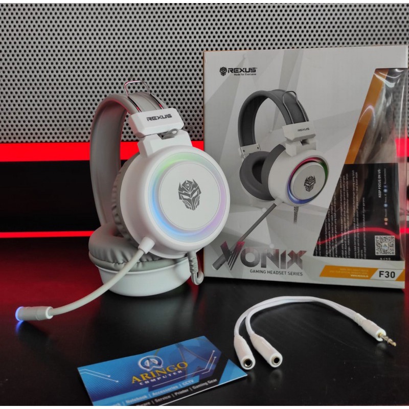 Jual Headset Rexus Gaming Vonix F White Shopee Indonesia