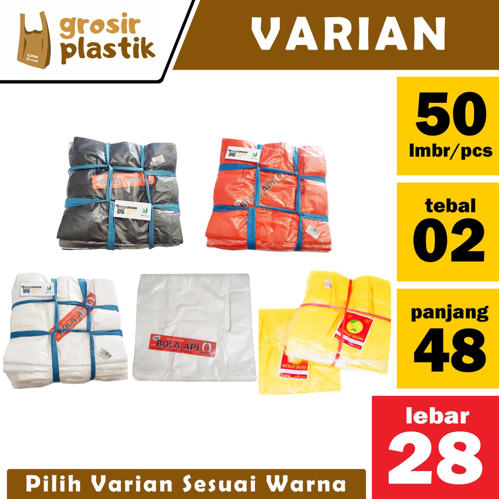 Jual Varian A Kantong Plastik Besar X X Isi Kresek