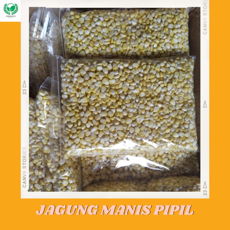 Jual Jagung Manis Pipil Jagung Jasuke Frozen Food Berat 1 KG Shopee