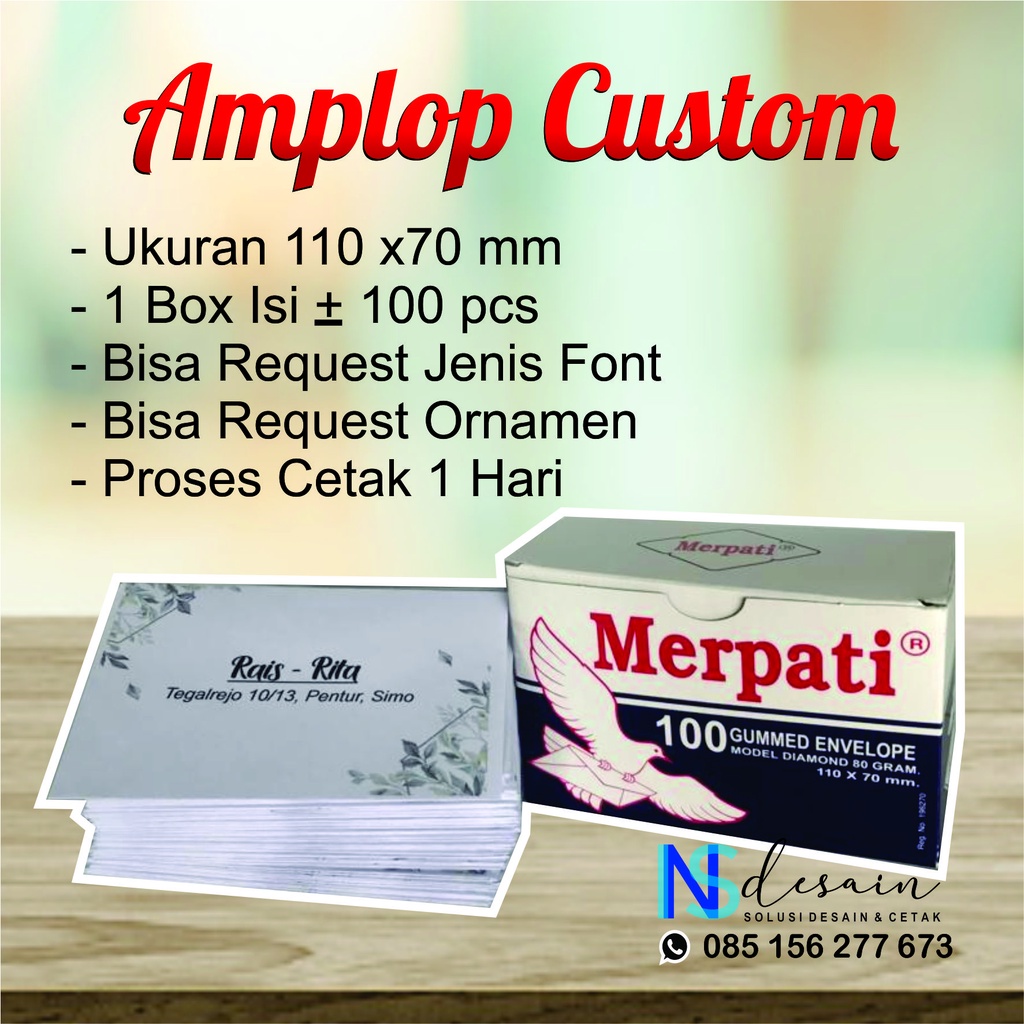 Jual Amplop Custom Amplop Kondangan Box Isi Pcs Shopee Indonesia