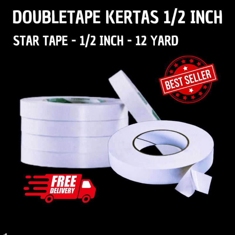 Jual Doubletape Lem Poster Lem Kertas Doubletip Lakban