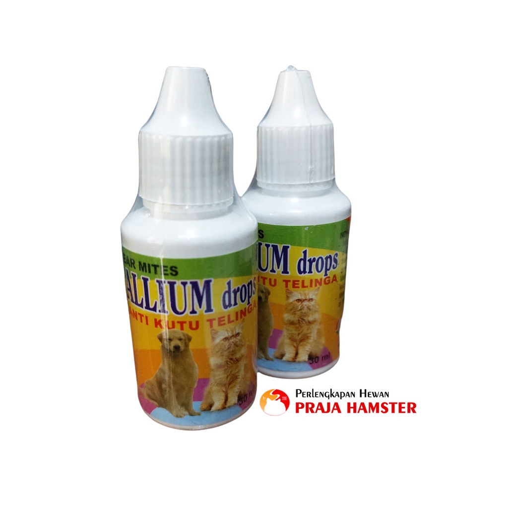 Jual Obat Tetes Kutu Telinga Allium Drops Kucing Dan Anjing Shopee