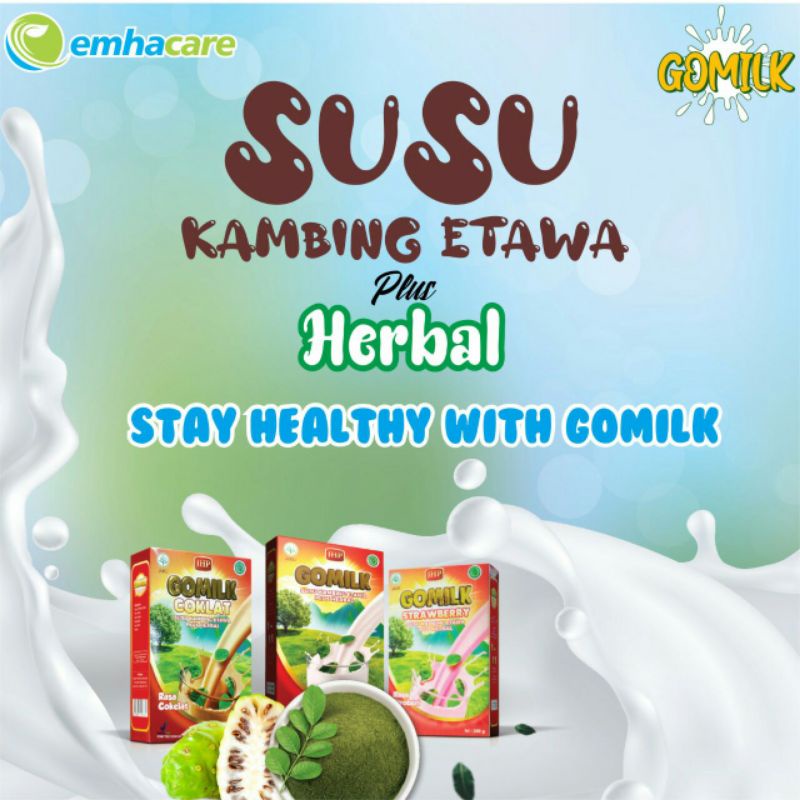 Jual Susu Kambing Kaya Manfaat Gomilk BISA COD Shopee Indonesia