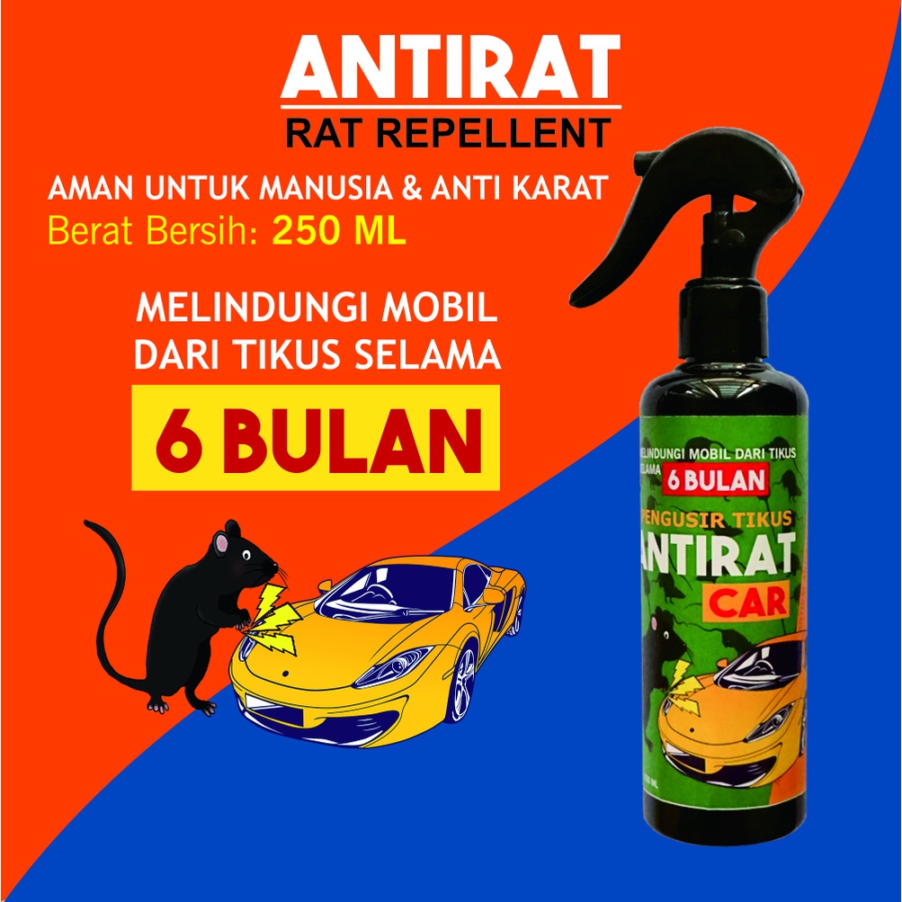 Jual Antirat Cairan Pengusir Tikus Ampuh Khusus Untuk Mobil Shopee