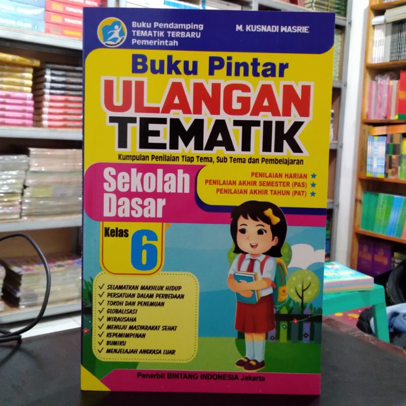 Jual Buku Pintar Ulangan Tematik Sd Kelas Kurikulum