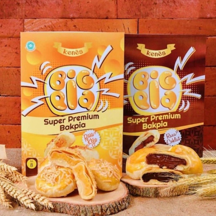 Jual PROMO KENES BIG PIA PREMIUM COKLAT KEJU PIA PIA BAKPIA MODERN