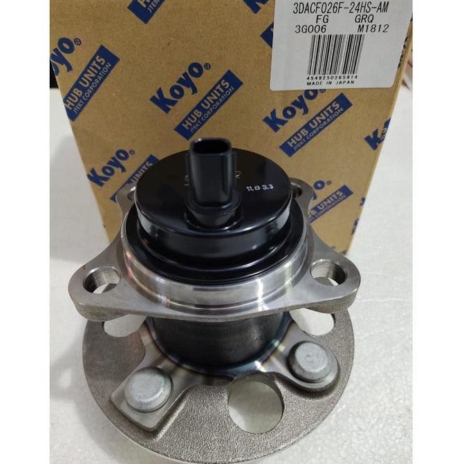 Jual Laher Bearing Roda Belakang New Vios Yaris Sensor ABS Koyo Jepang