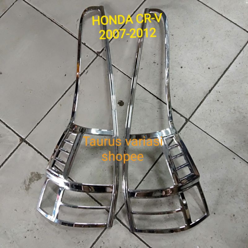 Jual Garnis Garnish Cover Lampu Depan Belakang Honda Crv Cr V