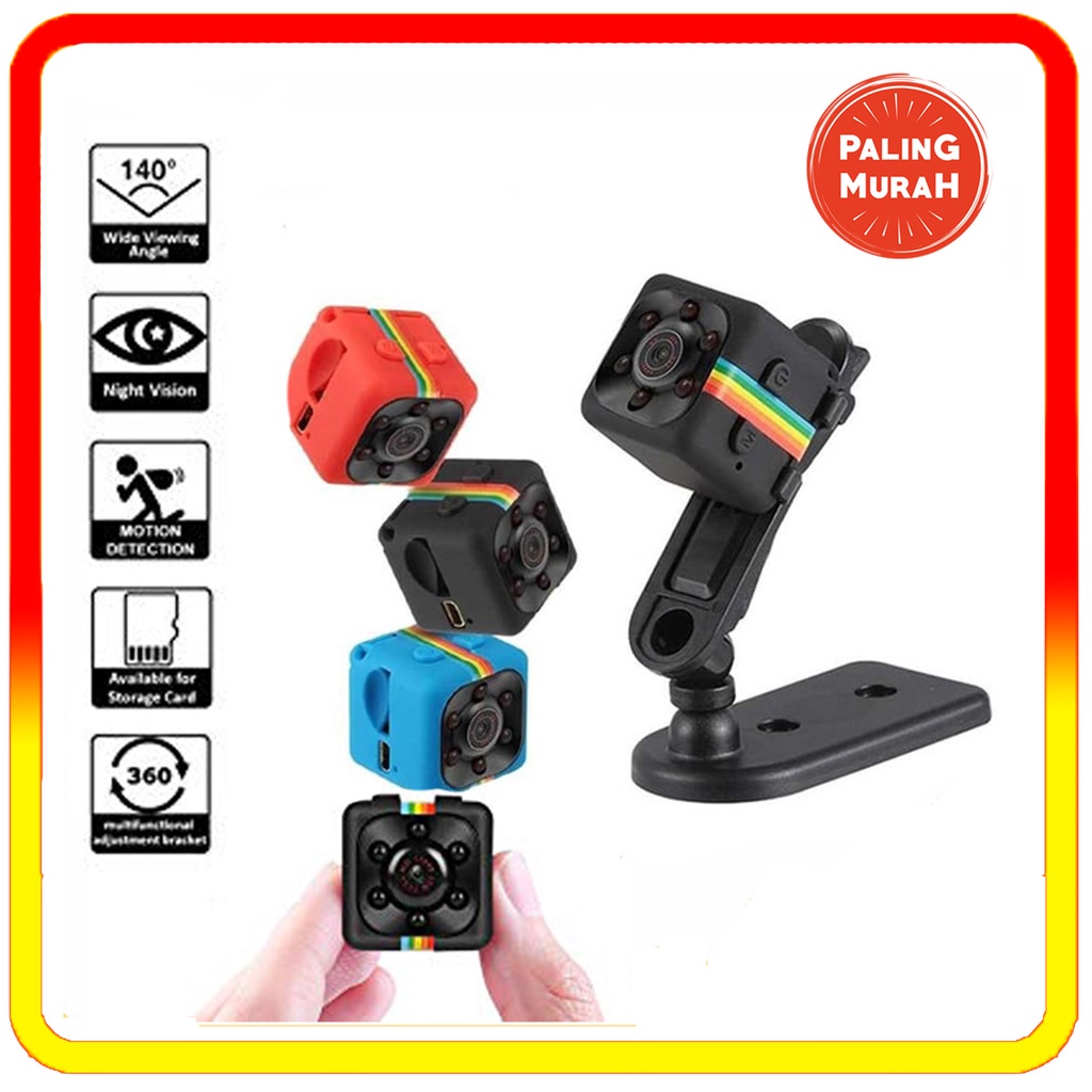 Jual Cl Spy Cam Camera Mini Dv Sq Full Hd P M Night Vision