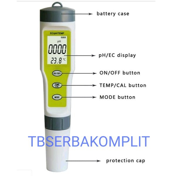 Jual Digital Pen Ph Meter Air Ez Waterproof Alat Ukur Ph Asam Basa