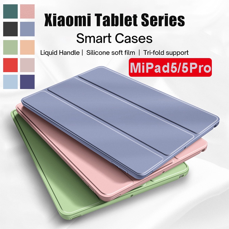 Jual Tablet Case Xiaomi Pad Smart Case Silicon Pu Leather Flip Cover