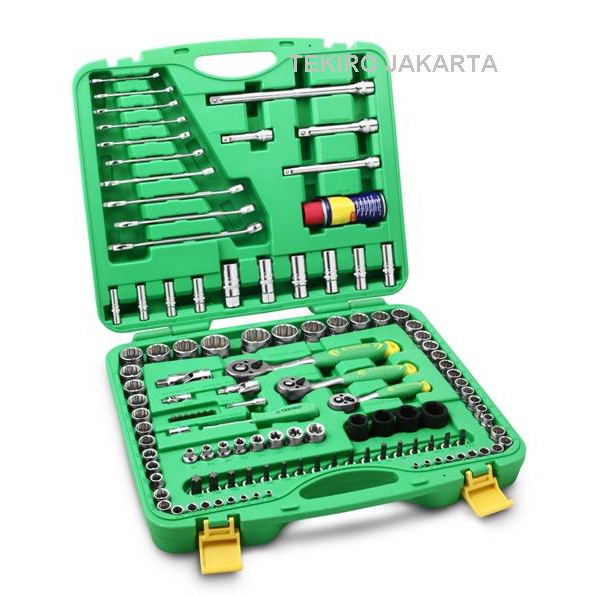 Jual Tekiro Kunci Sock 120 Pcs Socket Set 1 4 3 8 1 2 Inch Box