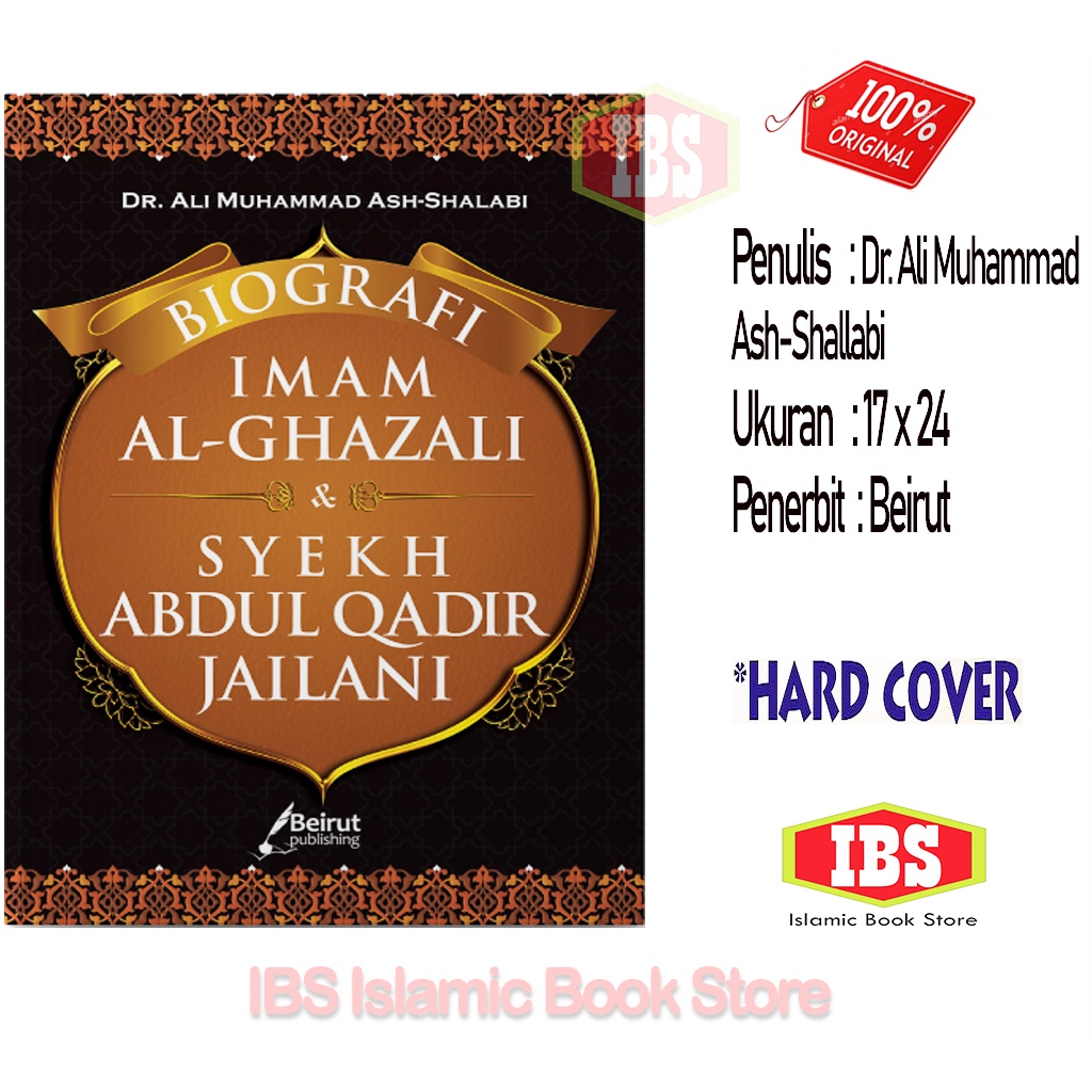 Jual Biografi Imam Al Ghazali Syekh Abdul Qadir Jailani Penerbit Beirut Shopee Indonesia