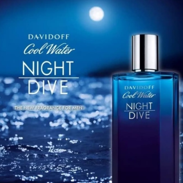 Jual Parfum Original Davidoff Cool Water Night Dive For Men Ml