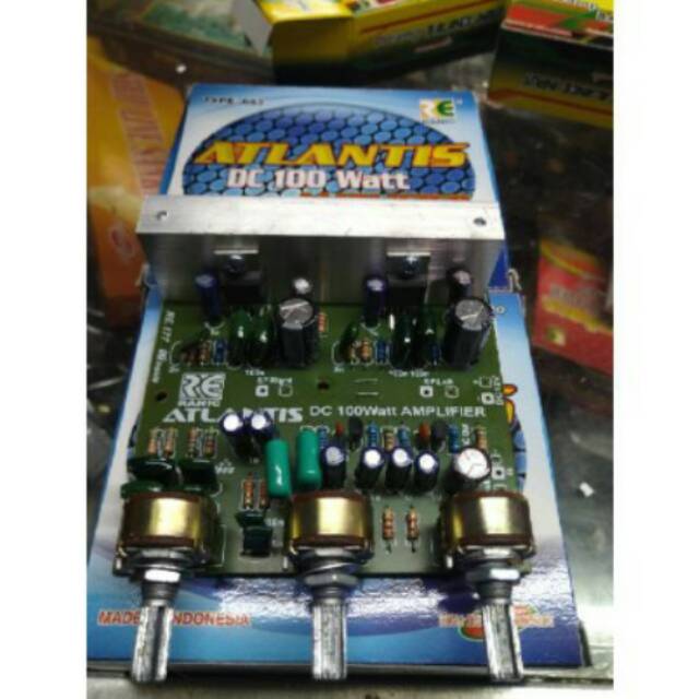 Jual Kit Aktip Speaker Tda Stereo Vdc Shopee Indonesia