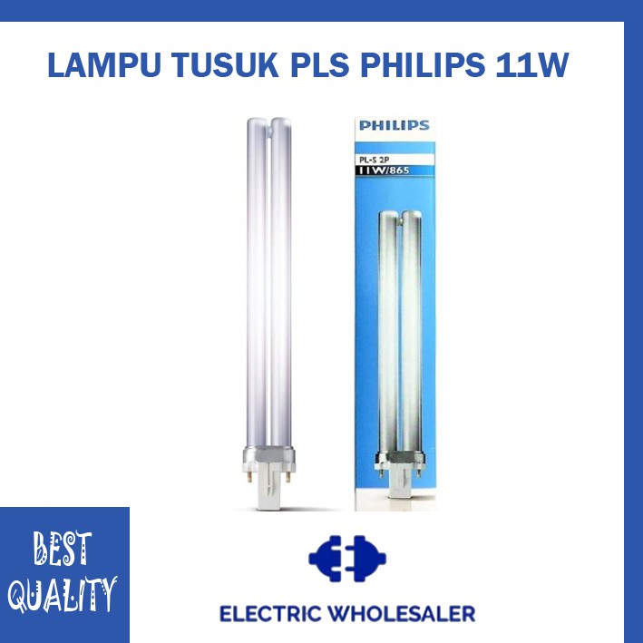 Jual LAMPU TUSUK PHILIPS PLS 11W WW Shopee Indonesia