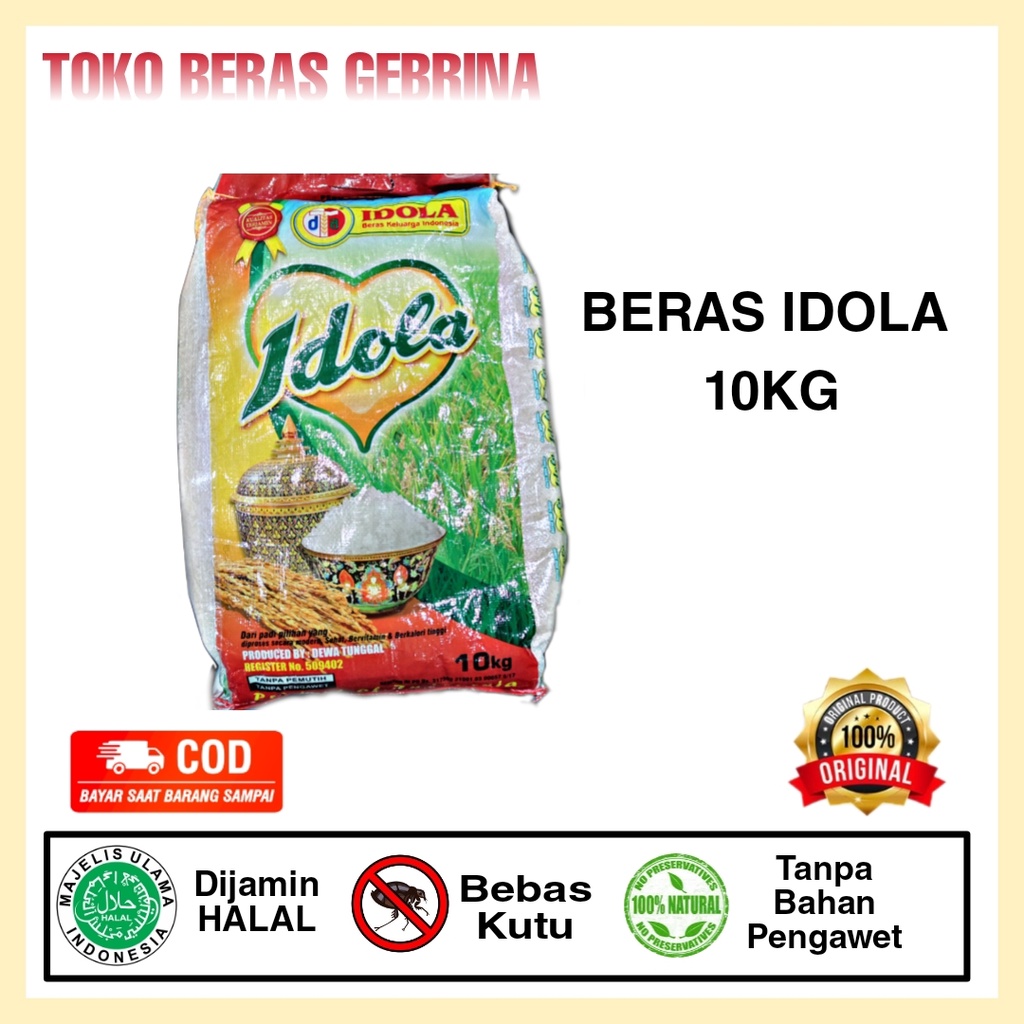 Jual Beras Idola Premium 10Kg Shopee Indonesia