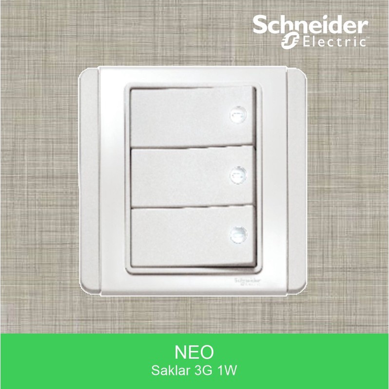 Jual Schneider Saklar Neo White Gang Arah E H Ewww G Shopee