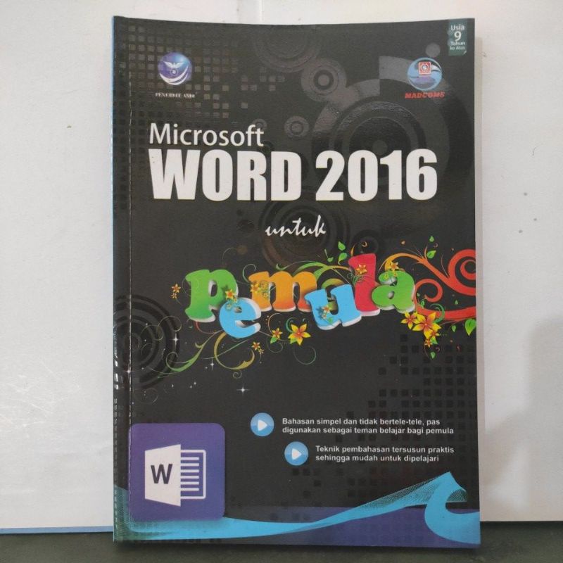 Jual Buku Microsoft Word 2016 Untuk Pemula Shopee Indonesia