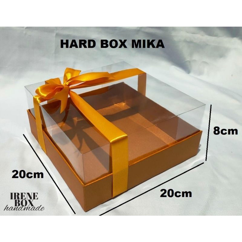 Jual Box Mika Hard Box Gift Box Kotak Kado Packaging Box