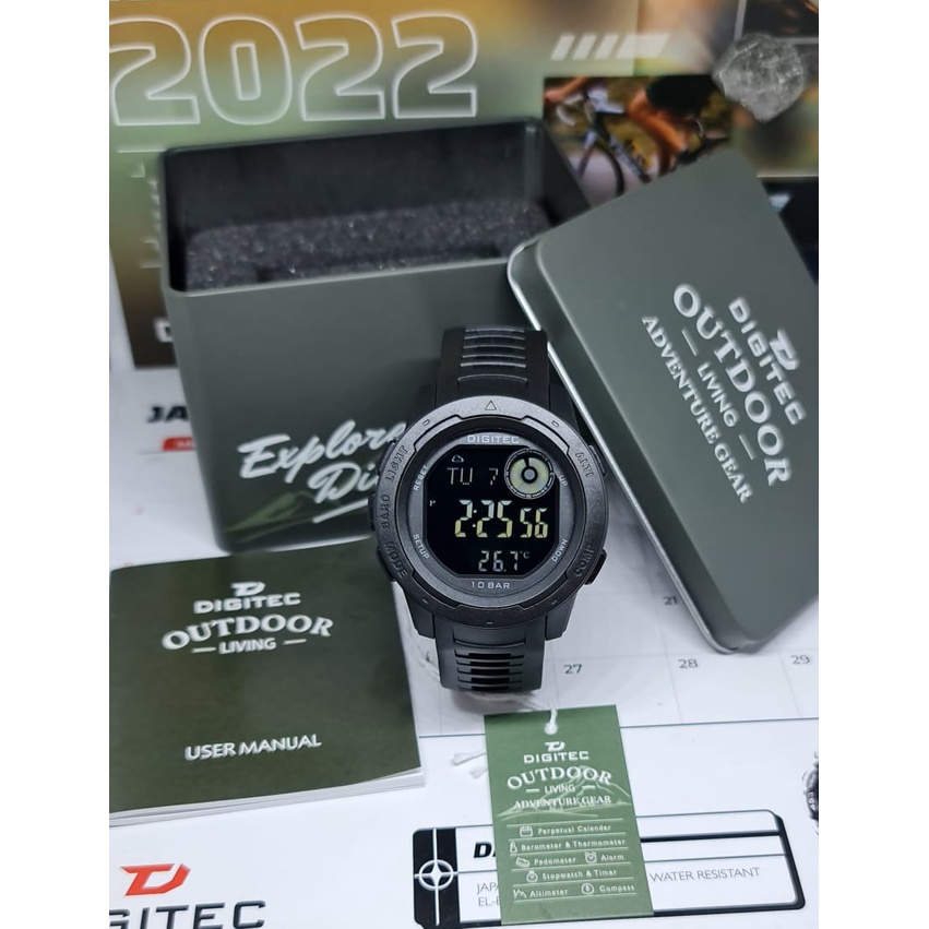 Jual Jam Tangan Digitec Ds T Outdoor Original Shopee Indonesia