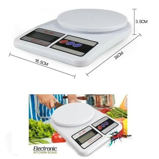 Jual Timbangan Digital Gram Kitchen Scale Timbangan Kue Buah Sf