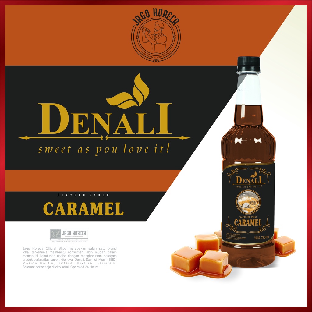 Jual Syrup Denali All Varian Flavour Denali Sirup Semua Rasa Grosir