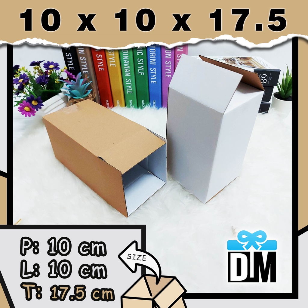 Jual Kardus 10 X 10 X 18 Cm Dus Box 18x10x10 Cm Kotak Packing 100 X 100