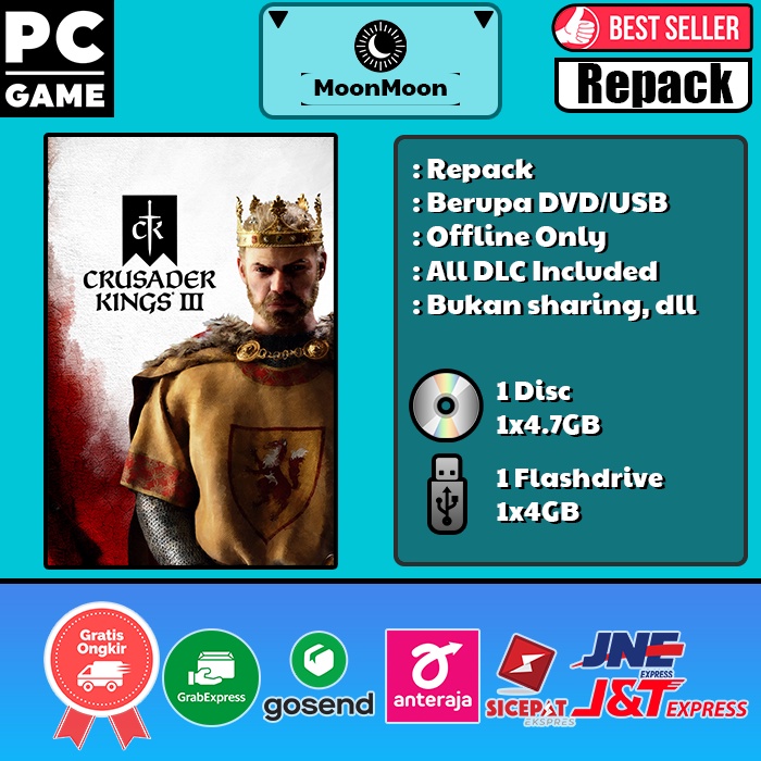 Jual Crusader Kings Iii All Dlcs Pc Game Shopee Indonesia