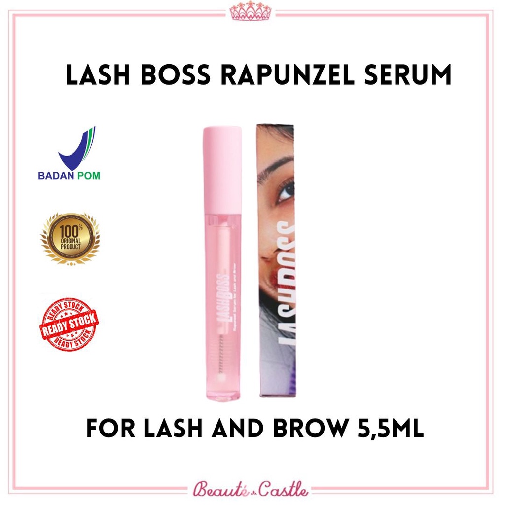 Jual Lash Boss Rapunzel Serum For Lash And Brow Serum Penumbuh Bulu