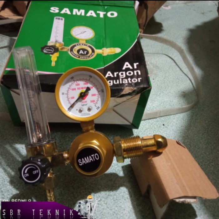 Jual Regulator Argon Tabung Oksigen Samato Japan Regulator Las Argon