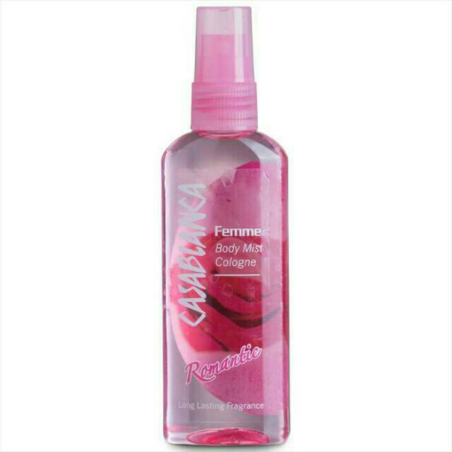 Jual Casablanca Body Mist Romantic Pink Ml Shopee Indonesia