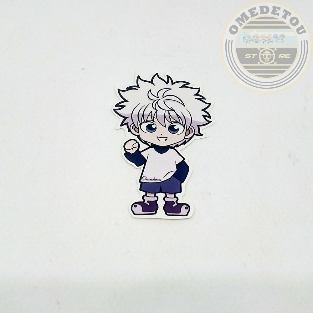 Jual Sticker Anime Hunter X Hunter Killua Zoldyck Shopee Indonesia