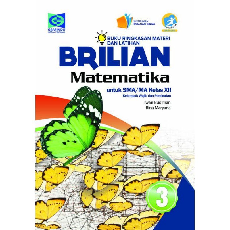 Jual Brilian Matematika Kelas Xii Sma Revisi Grafindo Shopee