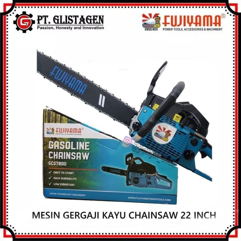 Jual Mesin Gergaji Chainsaw Mesin Potong Kayu Chain Saw Fujiyama