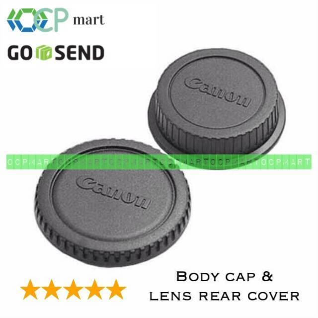 Jual Body Cap Lens Rear Cap Cover Canon Tutup Body Lensa Shopee