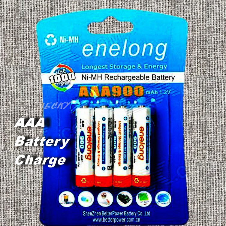 Jual Enelong Battery Baterai Charge AAA Rechargeable Ni Mh 900mAh 4Pcs