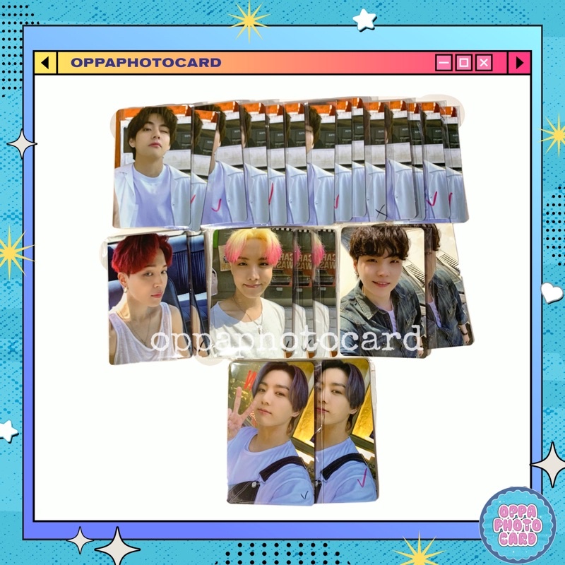 Jual Ready Official Photocard Bts Butter Weverse Benefit Shopee Indonesia