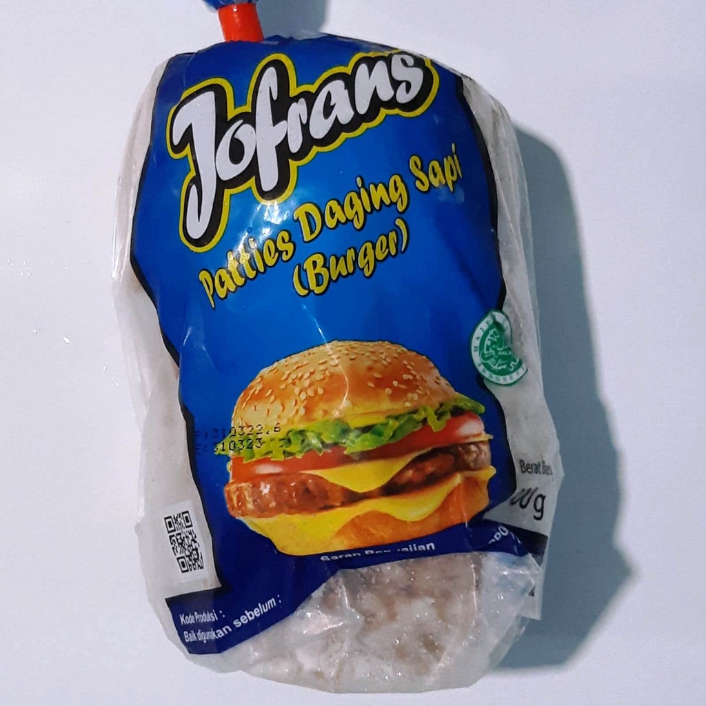 Jual JOFRANS Patties Sapi Burger 900gr Shopee Indonesia