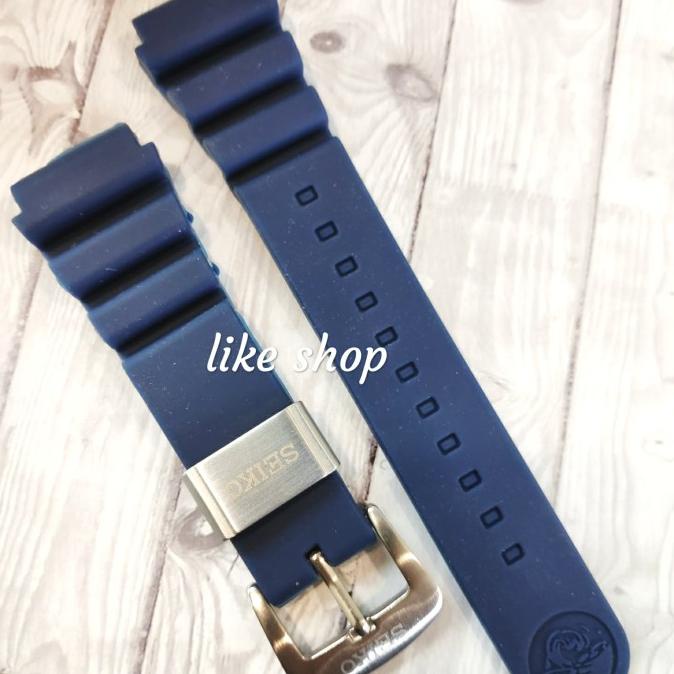 Jual Seiko 22Mm Rubber Diver Strap Tali Jam Tangan Silicone Prospex