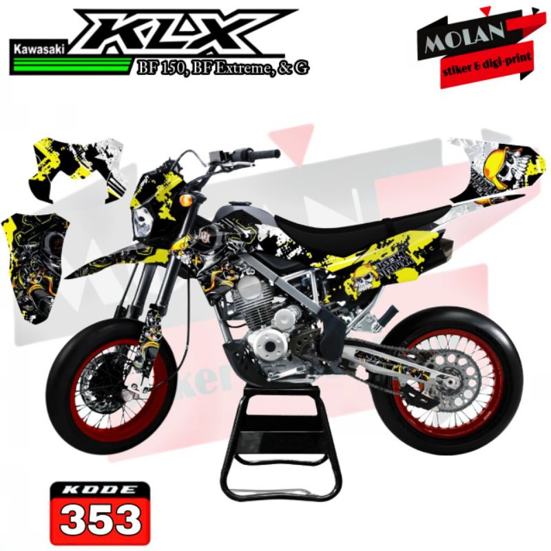 Jual Decal Sticker Striping Variasi Fullbody KLX BF 150 KLX BF