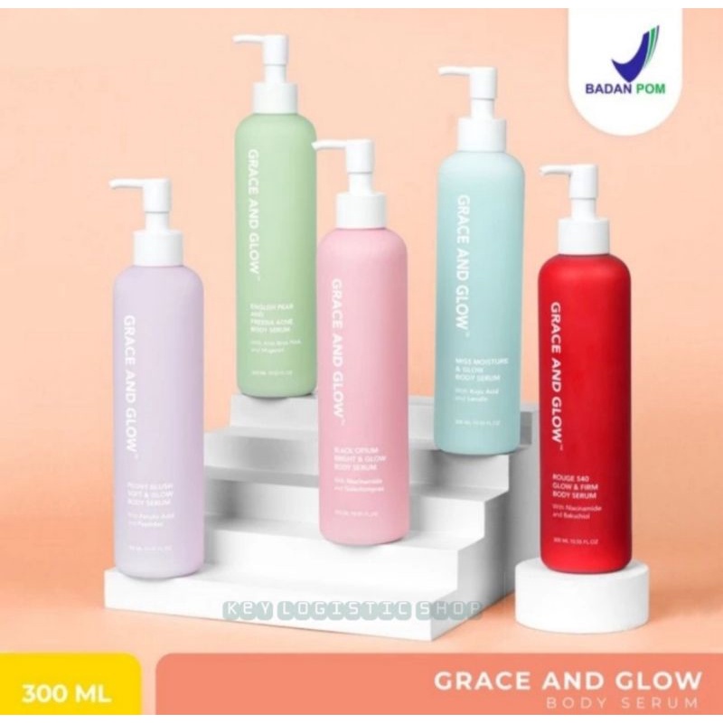 Jual Grace And Glow Body Serum In Parfume Ml Shopee Indonesia