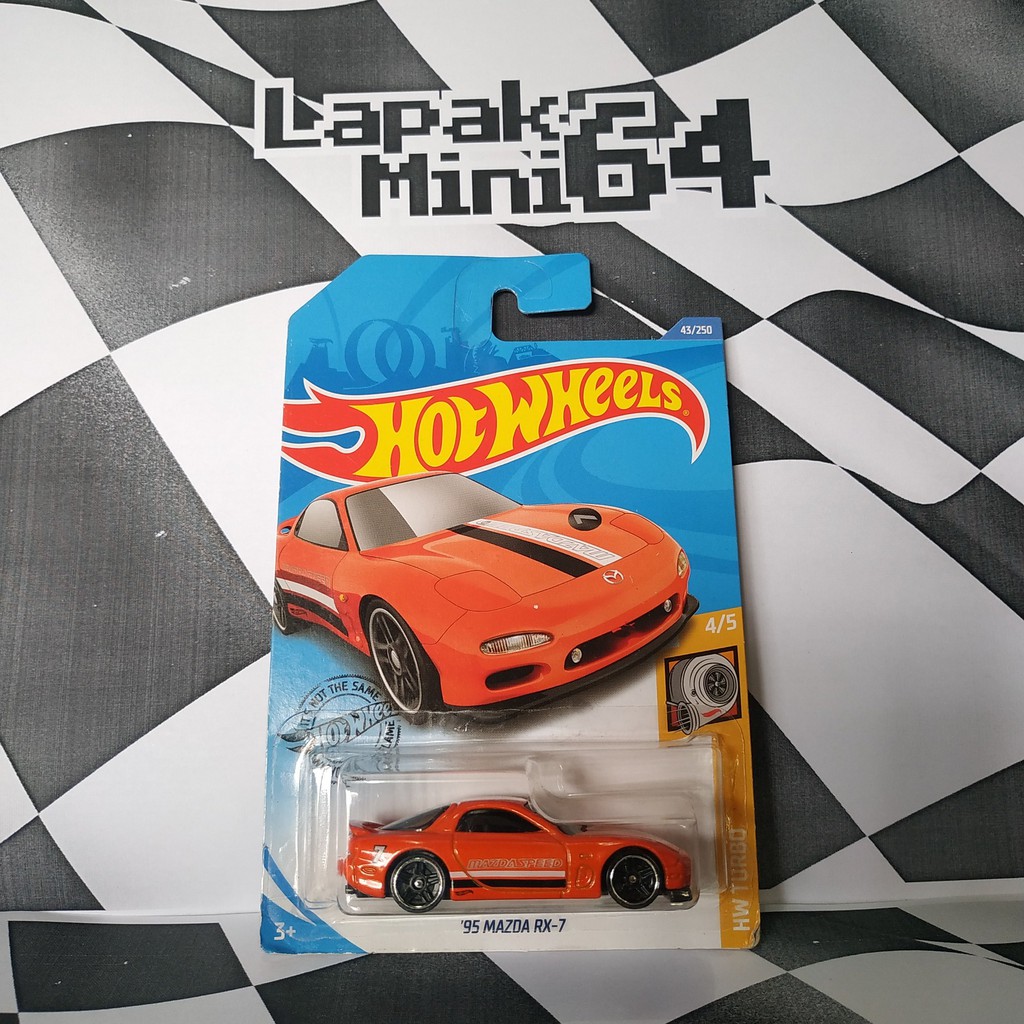 Jual Hot Wheels 95 Mazda RX 7 Orange Shopee Indonesia