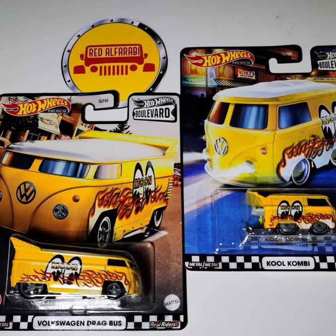 Jual Hot Wheels Paket Mooneyes Volkswagen Drag Bus Dan Kool Kombi