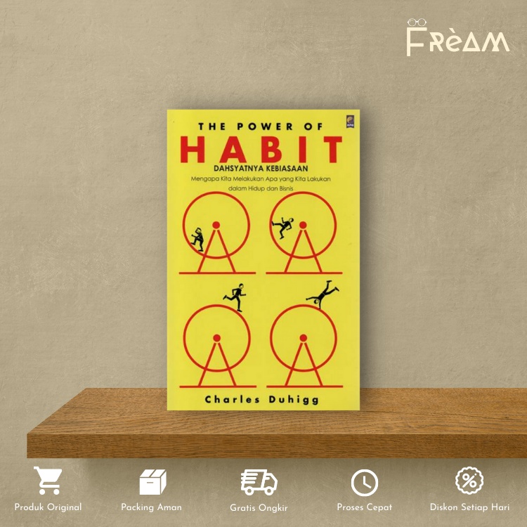 Jual Buku Self Improvement The Power Of Habit By Charles Duhigg