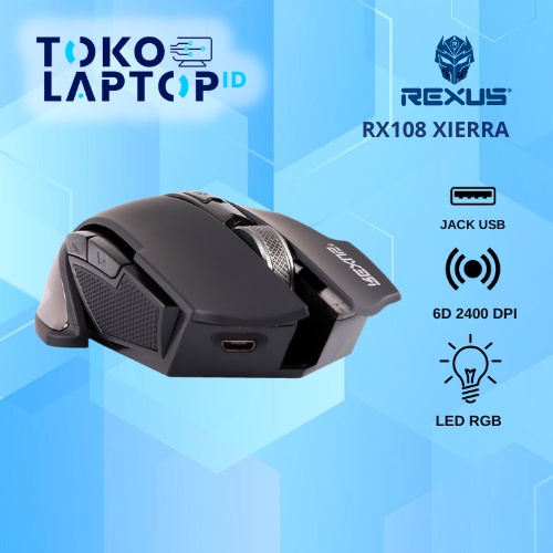 Jual Rexus Rx Xierra Wireless Gaming Mouse Garansi Resmi Rexus