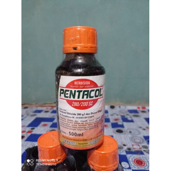 Jual Herbisida Racun Rumput Kontak Sistemik PENTACOL 280 200 SC