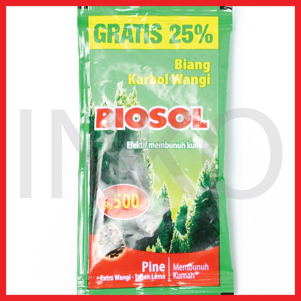 Jual BIOSOL BIANG KARBOL WANGI PINE EFEKTIF MEMBUNUH KUMAN SACHET