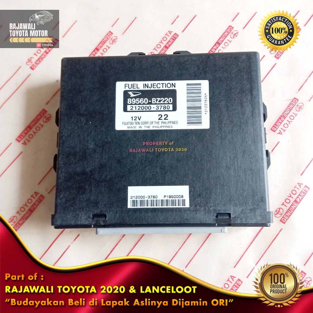 Jual ECU Modul Avanza Xenia Original Genuine Toyota 89560 BZ220